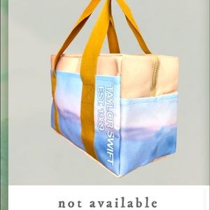 taylor swift summer thing cooler tote bag purse handbag 1989 NEW NWT blue tan
